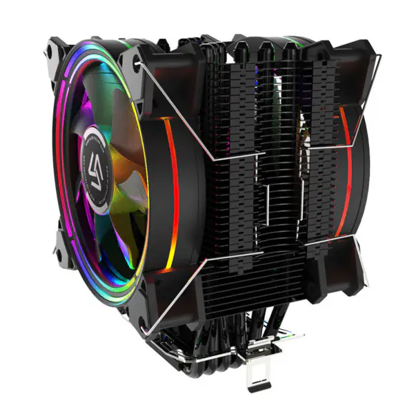 Amazon Legkelendőbb Tdp 180w Gaming Case Cpu hűtő 120mm Pwm Case Fan hőcsövek univerzális platform Pc léghűtő