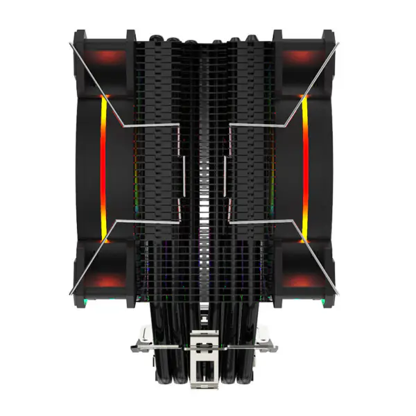 Amazon Legkelendőbb Tdp 180w Gaming Case Cpu hűtő 120mm Pwm Case Fan hőcsövek univerzális platform Pc léghűtő