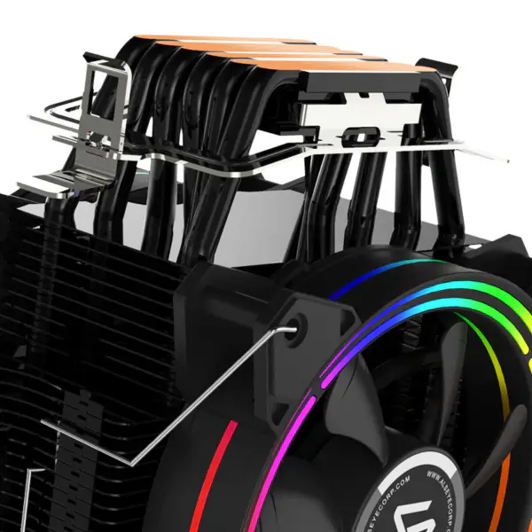 Amazon Legkelendőbb Tdp 180w Gaming Case Cpu hűtő 120mm Pwm Case Fan hőcsövek univerzális platform Pc léghűtő