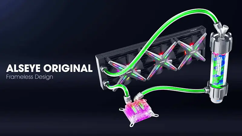 Számítógép Pc vízhűtés készlet alkatrészek folyadékhűtés Diy 240 radiátor 2 db tok ventilátorral