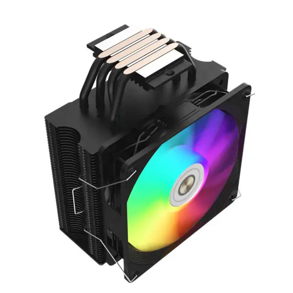 Cpu léghűtő 4 réz közvetlen érintkező hőcsövekkel az Lga1700 és az Am5 számára