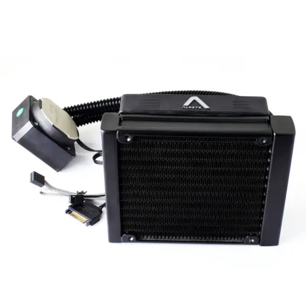 Folyadékhűtő Watermax120 Cpu nagy teljesítményű folyadékhűtéssel számítógépes vízhűtés ventilátor12cm Pwm 4pin alumínium radiátorral