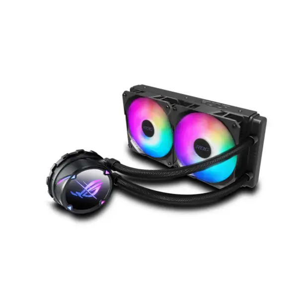 AsUs Rog Ryujin Ii 240 Argb 2fans integrált vízhűtés radiátor 12th Gen Cpu Asetek processzorhűtés Asetek processzorhűtés