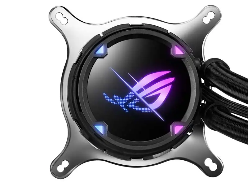 AsUs Rog Ryujin Ii 240 Argb 2fans integrált vízhűtés radiátor 12th Gen Cpu Asetek processzorhűtés Asetek processzorhűtés