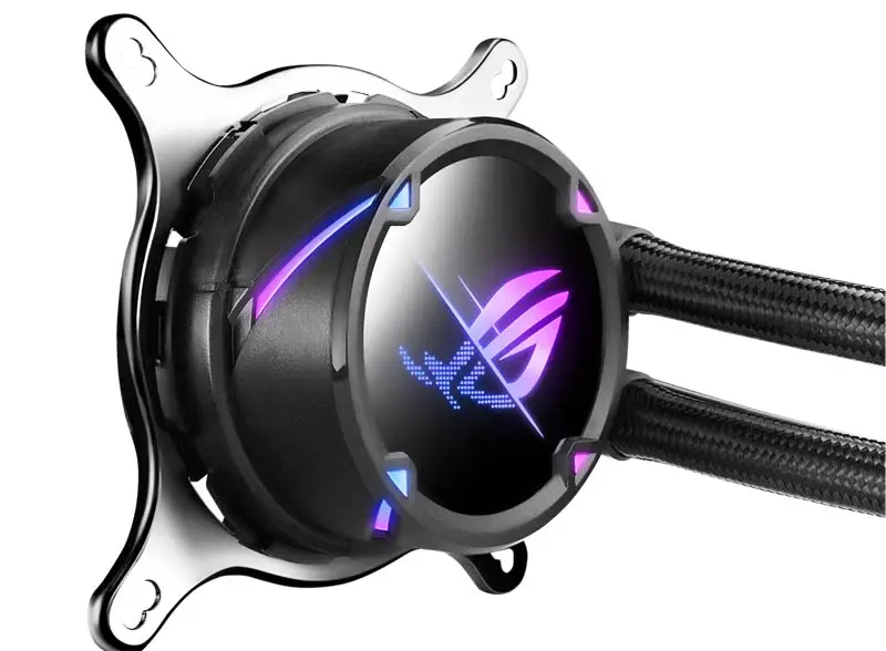 AsUs Rog Ryujin Ii 240 Argb 2fans integrált vízhűtés radiátor 12th Gen Cpu Asetek processzorhűtés Asetek processzorhűtés