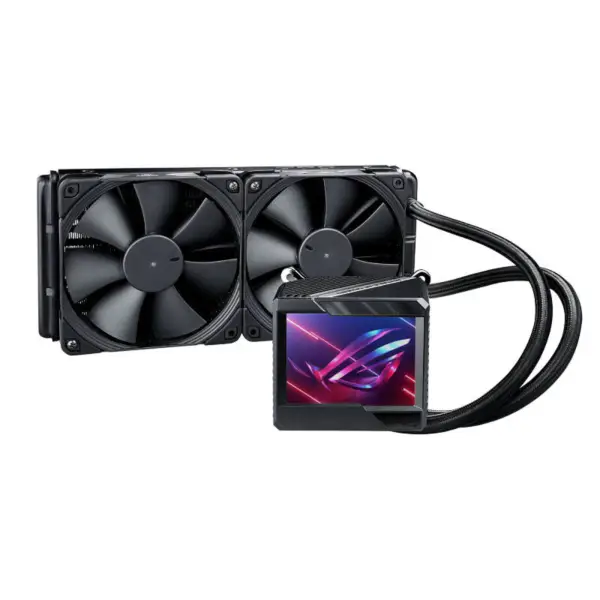 AsUs Rog Ryujin Ii 240 2fans integrált vízhűtés radiátor 12th Gen Cpu Asetek 7. Gen 3.5in Lcd Cpu hűtés Asetek 7. Gen 3.5in Lcd Cpu hűtés