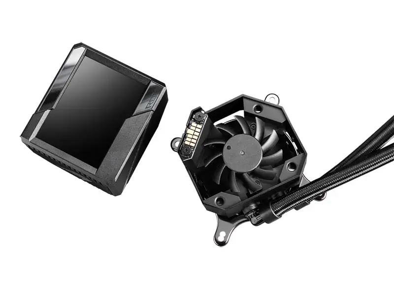 AsUs Rog Ryujin Ii 360 Argb 3fans Integrált vízhűtéses radiátor 12th Gen Cpu Asetek 7th Gen 3.5in Lcd Pwm Dc Argb Cool Ventillátor Asetek 7th Gen 3.5in Lcd Pwm Dc Argb Cool Fan
