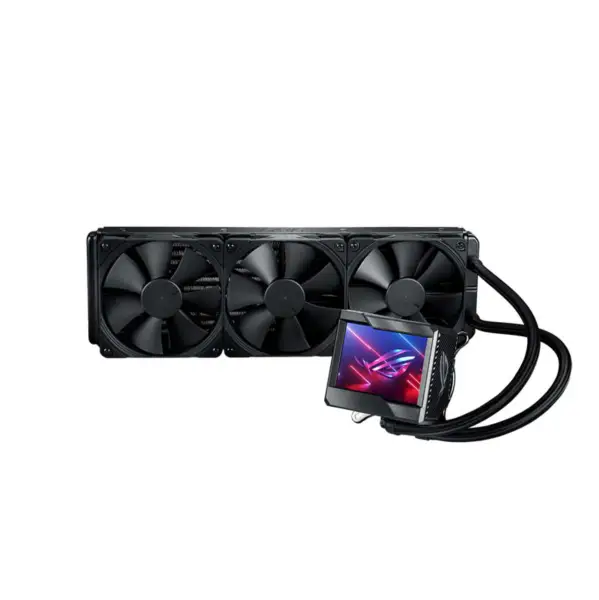 AsUs Rog Ryujin Ii 360 3fans integrált vízhűtéses radiátor 12th Gen Cpu Asetek 7. Gen 3,5 hüvelykes Lcd képernyő Rgb