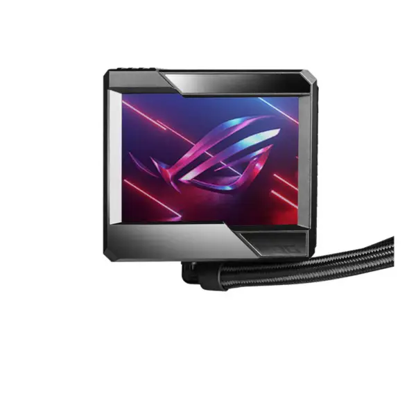 AsUs Rog Ryujin Ii 360 3fans integrált vízhűtéses radiátor 12th Gen Cpu Asetek 7. Gen 3,5 hüvelykes Lcd képernyő Rgb