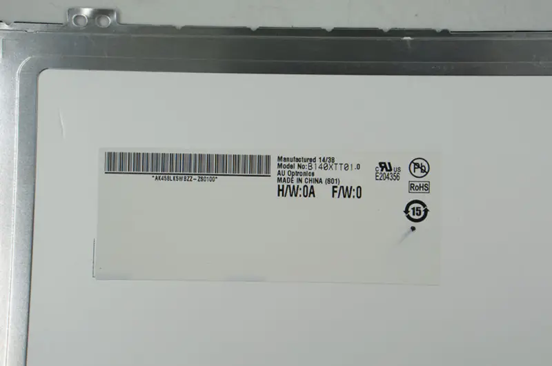 B140XTT01.0 a Lenovo S415T S400 S415 S410P Led képernyő cseréjéhez